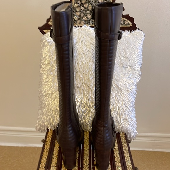 8.5 DARK BROWN knee high boots BRAND NEW - Picture 6 of 8